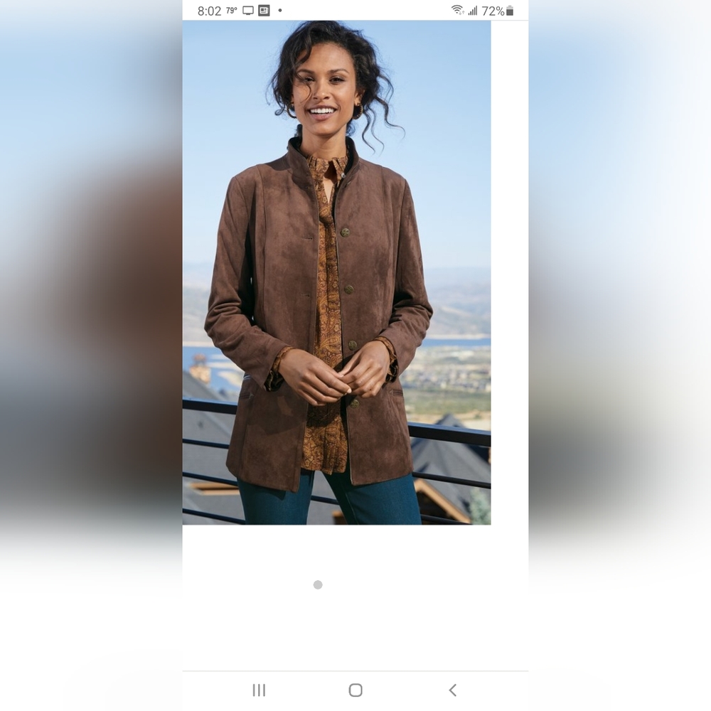Womens Blazer Small Soft Surroundings